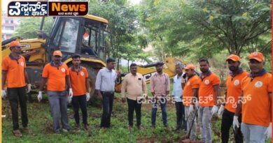 ಒಂದು ಒಳ್ಳೆಯ ಕೆಲಸಕ್ಕೆ ಕೈ ಜೋಡಿಸಿದ ಸಂಘ – ಸಂಸ್ಥೆ. ಆಸ್ಪತ್ರೆ ಸುತ್ತಮುತ್ತ ಸ್ವಚ್ಛತೆ ಕಾರ್ಯಕ್ರಮ.