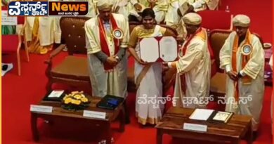 ಕಣ್ಣಮುಂದೆ ಆಡಿಕೊಂಡು ಬೆಳೆದ ವಿದ್ಯಾರ್ಥಿನಿಯೊಬ್ಬಳು ಈಗ ಸನ್ಮಾನಕ್ಕೆ ಭಾಜನಳಾಗುತ್ತಿದ್ದಾಳೆ.