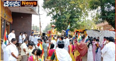 ಭಗವಾನ್ ಆದಿನಾಥ ದಿಗಂಬರ ಜೈನ ಮಂದಿರದಲ್ಲಿ ಭಗವಾನ್ ಮಹಾವೀರ ಜಯಂತಿ.