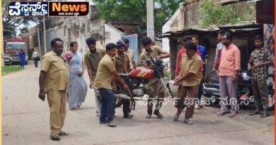 ಪುಟ್ ಪಾತ್ ಅತಿಕ್ರಮಣ ಸಮಂಜಸವಲ್ಲ: ನಂಜಪ್ಪ. 