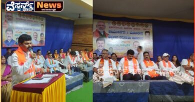ಕಾಂಗ್ರೇಸ್ ನಾಯಕರ ಅಹಂಕಾರಕ್ಕೆ  ಸ್ವಾಭಿಮಾನಿ ಮತದಾರರೇ ಉತ್ತರಿಸಿದ್ದಾರೆ: ಸಂಸದ  ಬಿ.ವ್ಯೆರಾಘವೇಂದ್ರ .