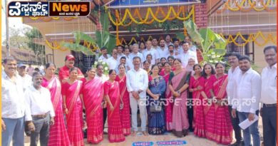 ಅಂತೂ ಉದ್ಘಾಟನೆಗೊಂಡ ಪಟ್ಟಣದ ಬಸ್ ತಂಗುದಾಣ