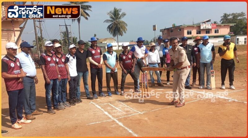 ಕ್ರೀಡೆಗಳಿಂದ ಯುವಕರಿಗೆ ಮಾನಸಿಕ ಸ್ಥಿರತೆ ದೊರೆಯಲಿದೆ ಪಿ.ಎಸ್.ಐ ರವೀಶ್.