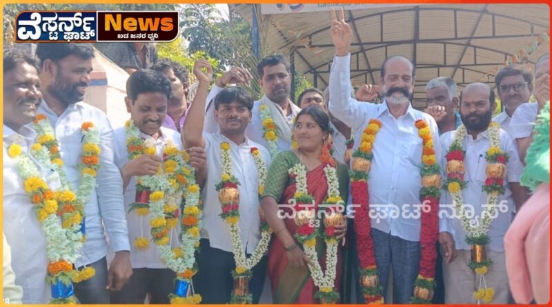 ಎರಡನೇ ಬಾರಿ ದೇವಸಮುದ್ರ ಗ್ರಾಮ ಪಂಚಾಯಿತಿ ಅಧ್ಯಕ್ಷರಾಗಿ ಲಕ್ಷ್ಮಿ ಟೀ ಚಂದ್ರಣ್ಣ ಆಯ್ಕೆ.